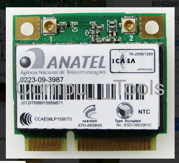 Toshiba C650 C655  Laptop Wifi Receiver N/p: 6042b0108207