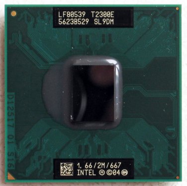 Core Duo T2300E Laptop Processor,SL9DM For Dell Latitude D520